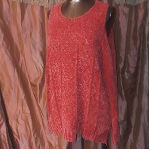** Gibson Latimer Cable Knit Sweater Cold Shoulder